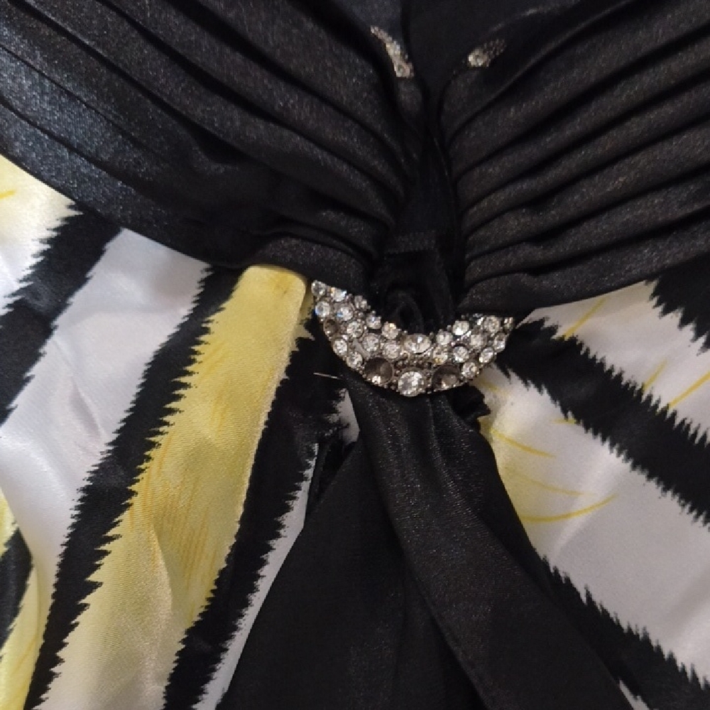 Chic Zebra Print Maxi Dress - Picture 2 of 7